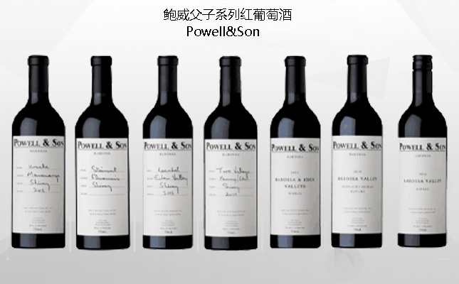 鮑威父子巴羅薩谷伊登谷設(shè)拉子干紅葡萄酒